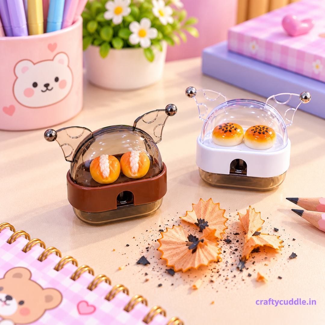 Cute Pastry Caterpillar Pencil SharpenerStationery > Erasers &amp; SharpenersCrafty CuddleCute Pastry Caterpillar Pencil SharpenerPastry Sharpener (5897)
