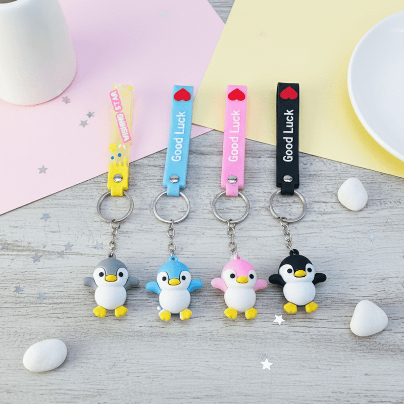Cute Penguin Keychain