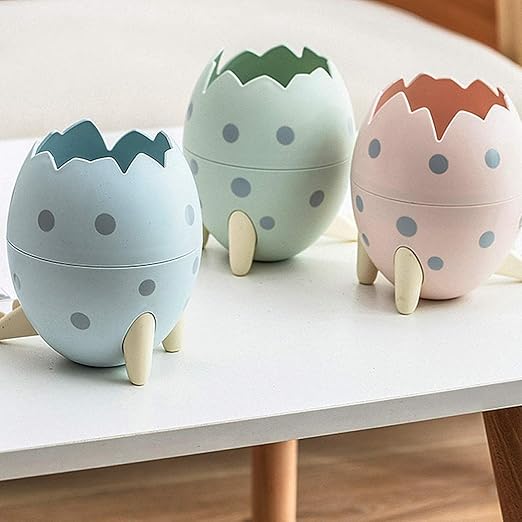 Dino Egg Pen Stand & Cosmetic Organizer