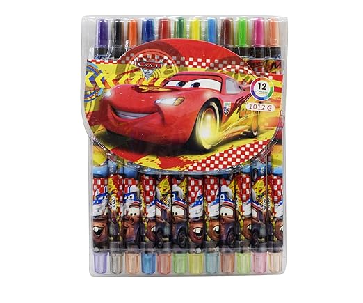 Disney Cars Rolling CrayonsKids’ Art SuppliesCRAFTY CUDDLESet of colorful crayons with a Disney Cars design on the packaging.artartistsoninstagram