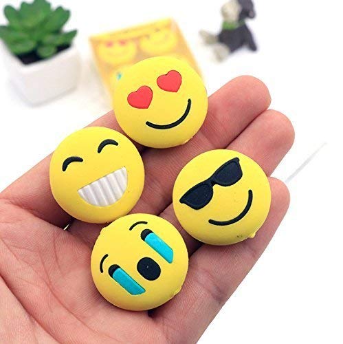 Emoji Fun Erasers - Pack of Smiley, Silly & Cool Expressions! 😍🤣😎😭 - CRAFTY CUDDLEEmoji Fun Erasers - Pack of Smiley, Silly & Cool Expressions! 😍🤣😎😭product_type  for kids