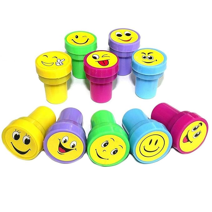 Emoji Smiley Face Stamps