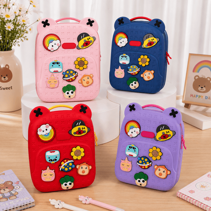 EVA Waterproof Backpack with DIY CharmsCrafty CuddleEVA Waterproof Backpack with DIY Charms