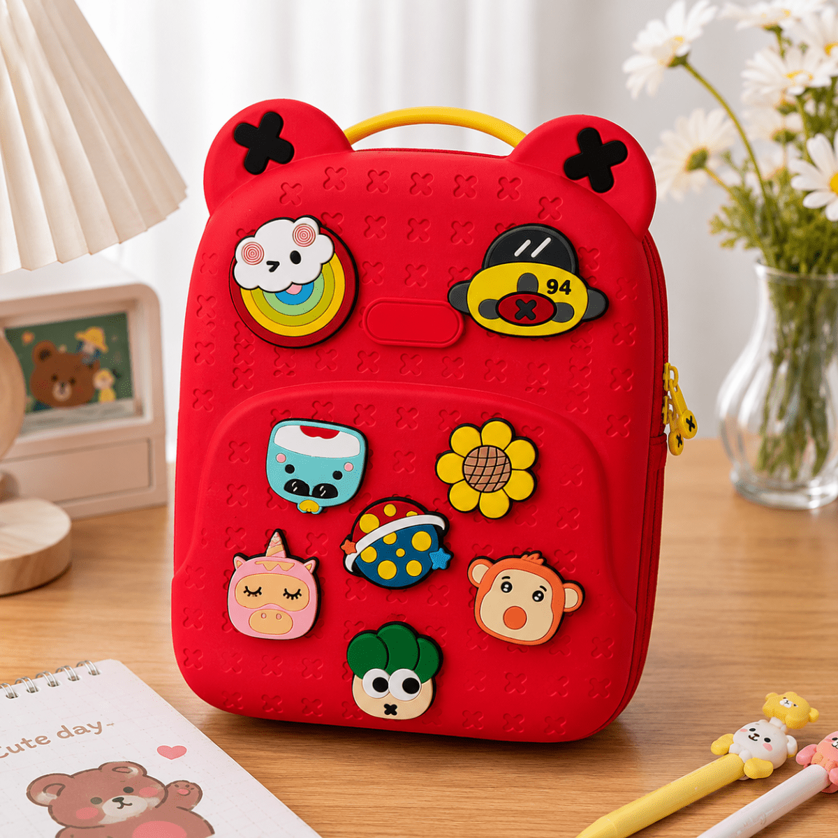 EVA Waterproof Backpack with DIY CharmsCrafty CuddleEVA Waterproof Backpack with DIY Charms