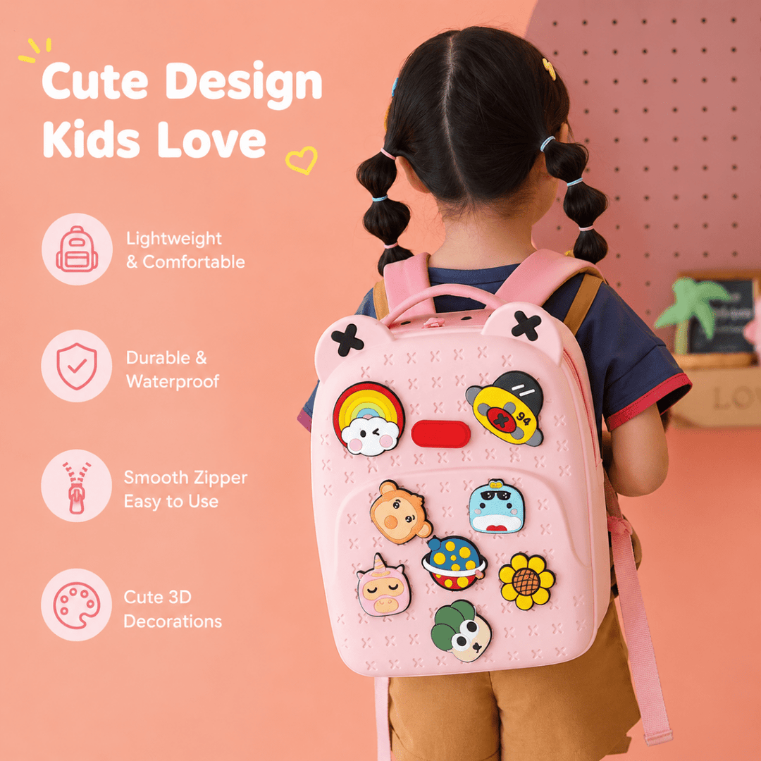 EVA Waterproof Backpack with DIY CharmsCrafty CuddleEVA Waterproof Backpack with DIY Charms