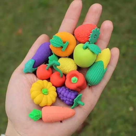 Fruit &amp; Veggie Fun Erasers 🍓🥕🍌 - CRAFTY CUDDLEFruit &amp; Veggie Fun Erasers 🍓🥕🍌product_type  for kids