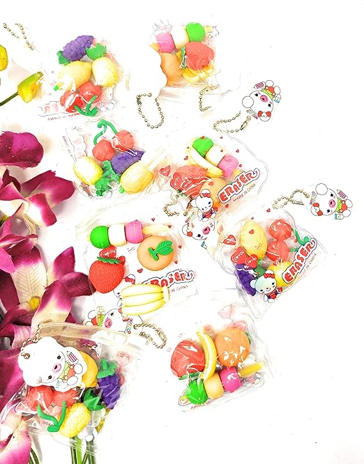 Fruit & Veggie Fun Erasers 🍓🥕🍌 - CRAFTY CUDDLEFruit & Veggie Fun Erasers 🍓🥕🍌product_type  for kids