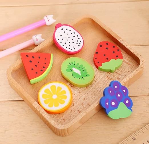 Fruity Fun Erasers – Cute &amp; Colorful Pack of 4! 🍓🍊🍇✨ - CRAFTY CUDDLEFruity Fun Erasers – Cute &amp; Colorful Pack of 4! 🍓🍊🍇✨product_type  for kids