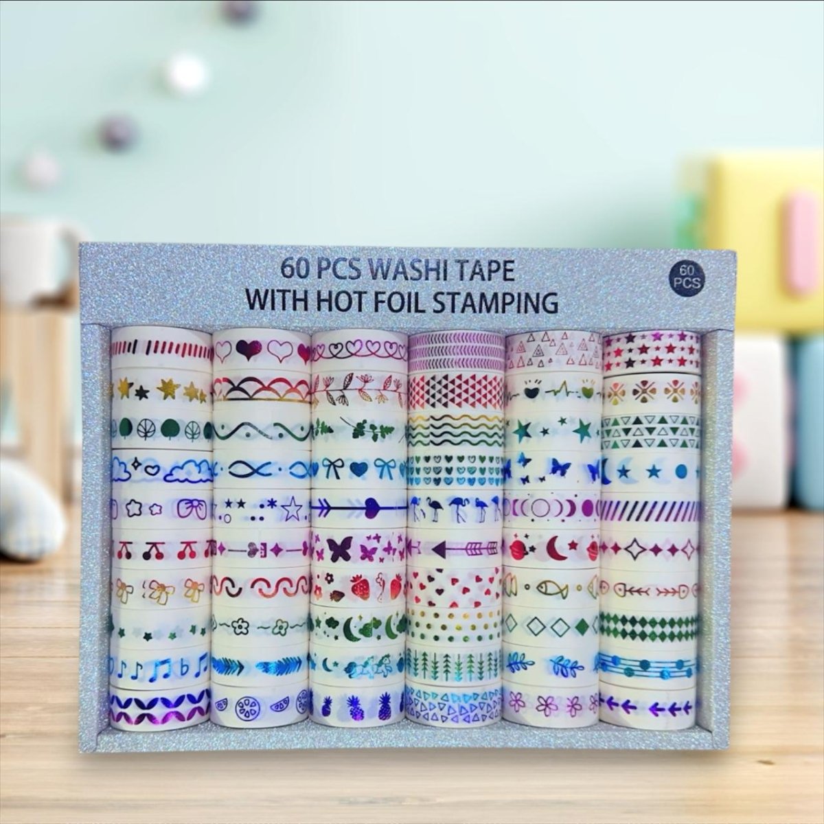 Hot Foil Vibes – Multicolor Washi 🔥🎁 - CRAFTY CUDDLEHot Foil Vibes – Multicolor Washi 🔥🎁product_type  for kids