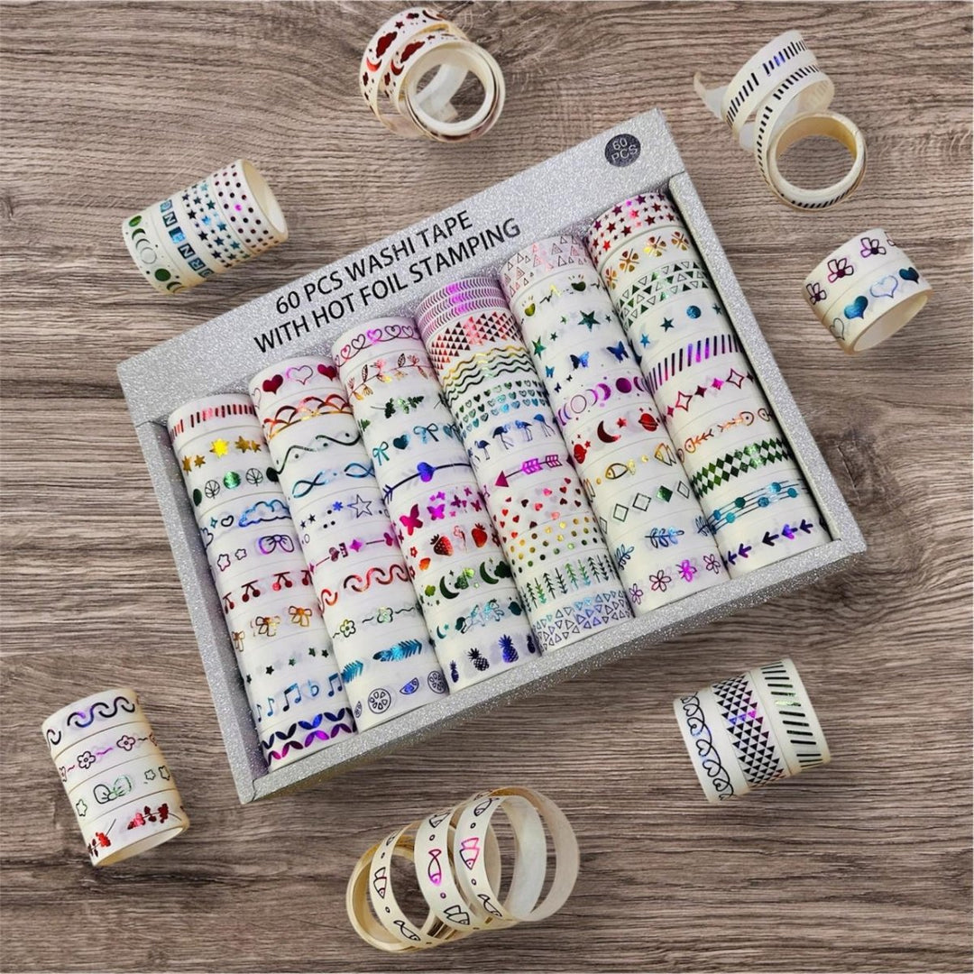 Hot Foil Vibes – Multicolor Washi 🔥🎁 - CRAFTY CUDDLEHot Foil Vibes – Multicolor Washi 🔥🎁product_type  for kids