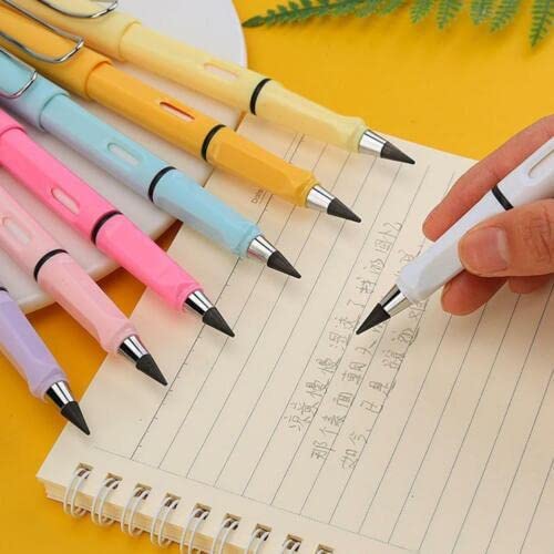 "✏️✨ Infinity Inkless Pencils with Eraser - Endless Writing Fun!"