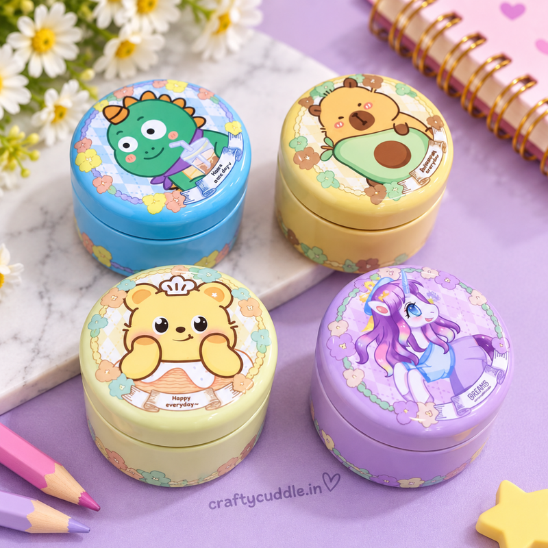Kawaii Cartoon Pencil Sharpener