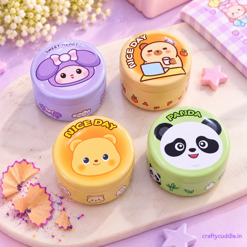 Kawaii Friends Tin Sharpener