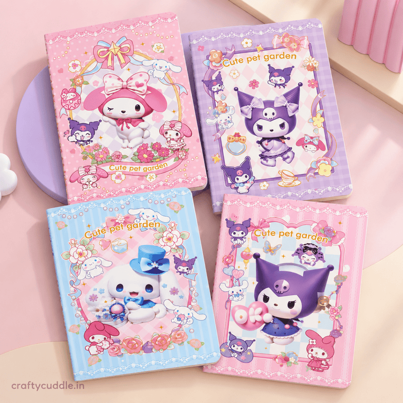 Kawaii Pet Garden Notebook