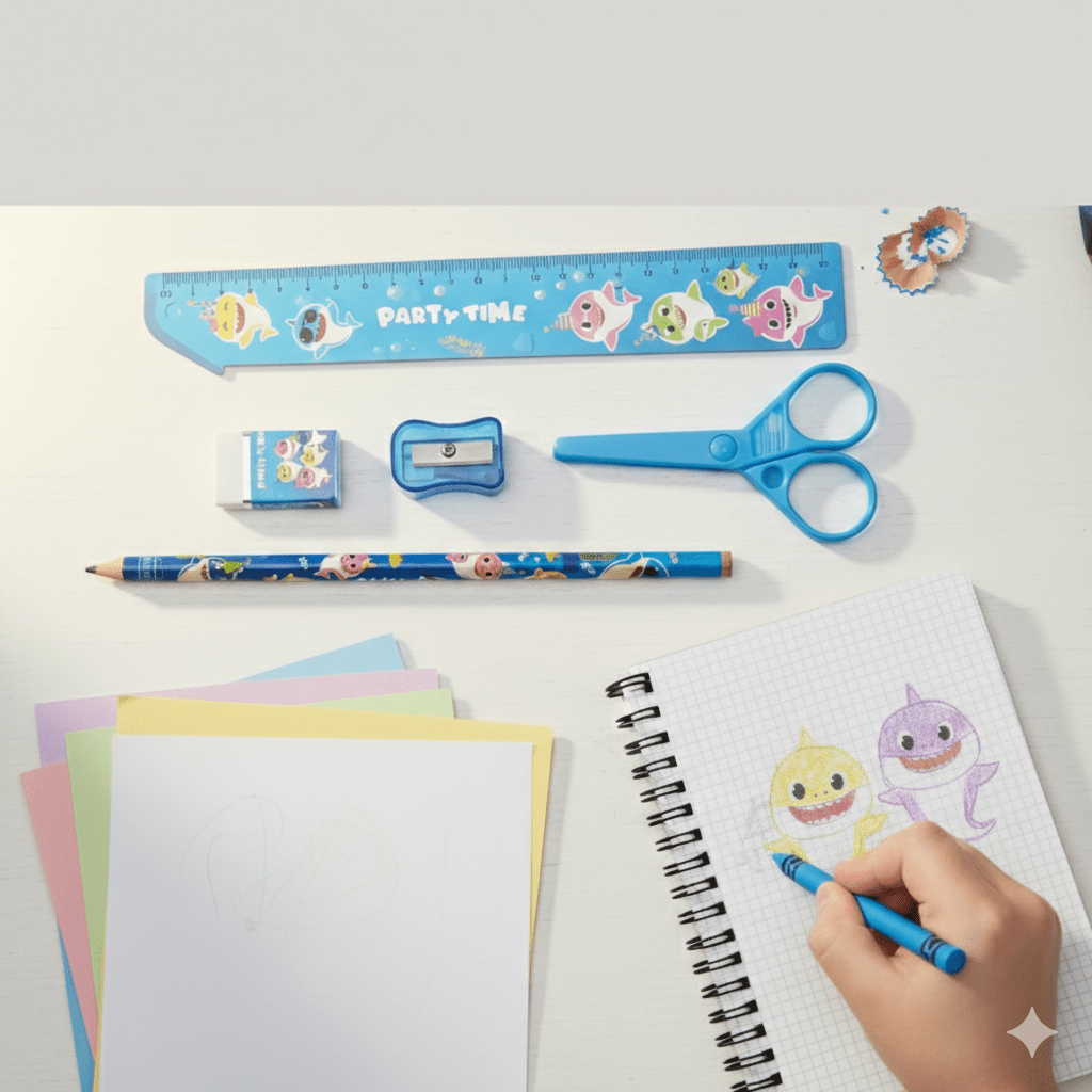 Kids 5 - Piece Cartoon Stationery SetStationery SetsCRAFTY CUDDLEChildren's stationery set with coloring book and crayons on a white surfaceKittykidsstationery cutestationery schoolsupplies backtoschool stationerylove cartoonstationery kawaiistationery kidsgifts returngifts studentessentials stationeryshop creativekids schoolessentials giftideasforkids trendingproducts shopnow