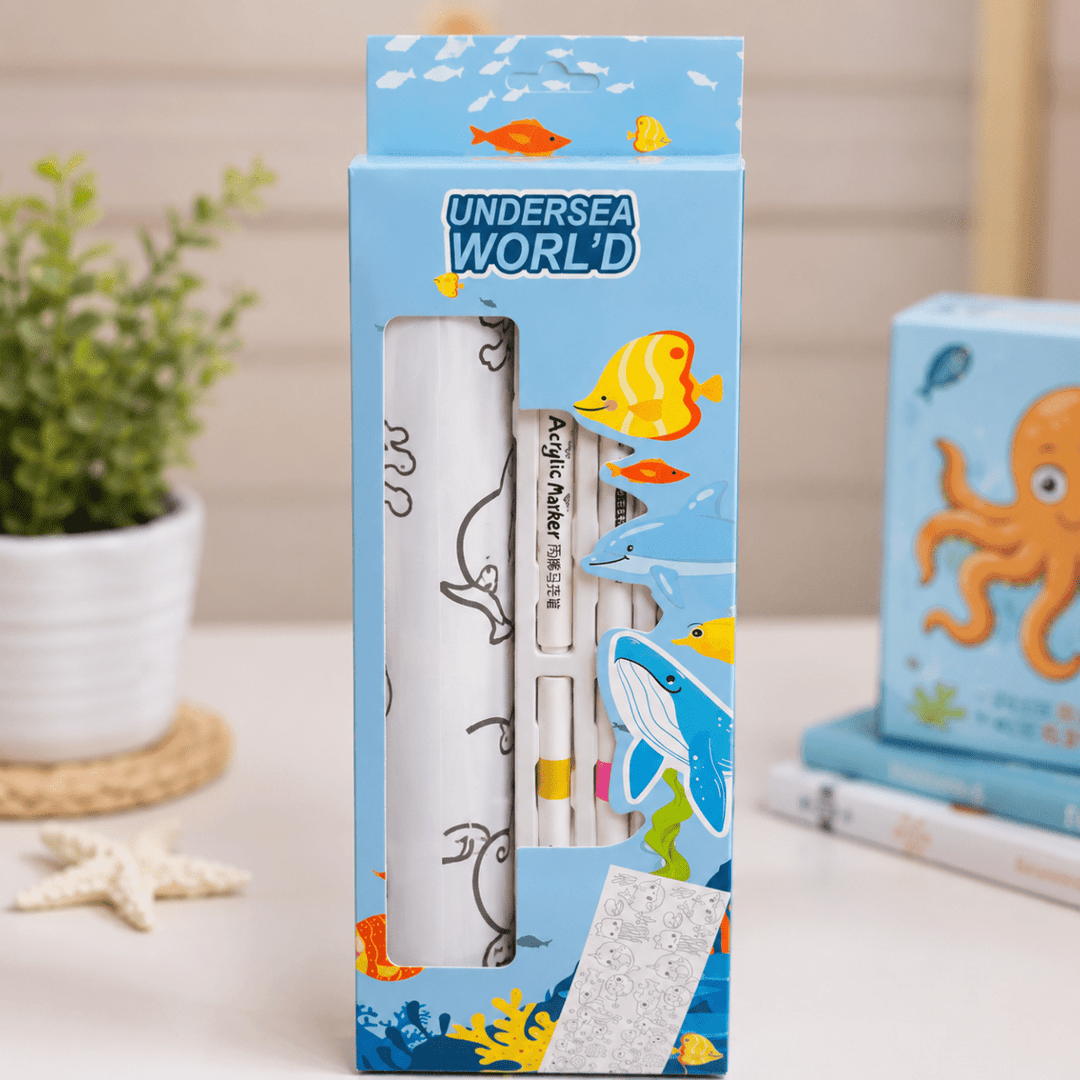 Kids Acrylic Marker Coloring Kit SetKids Coloring Kit (multiple items)Crafty CuddleKids Acrylic Marker Coloring Kit SetUndersea WorldKidsColoringKit AcrylicMarkers CreativeKids KidsArt ColoringFun ArtAndCraft StationeryLover KidsActivities GiftForKids CraftyCuddleStationeryAddict