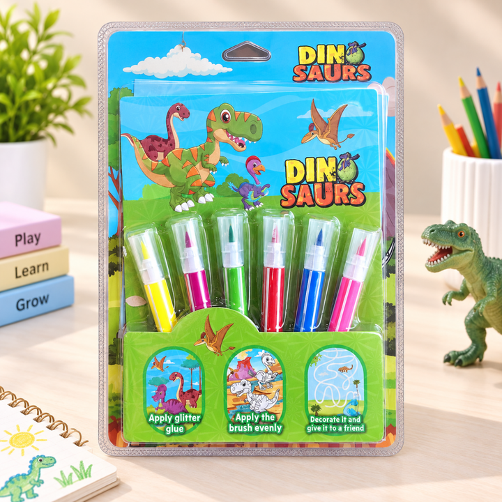 Kids Coloring Activity SetKids Coloring Kit (multiple items)Crafty CuddleKids Coloring Activity SetDinosaur