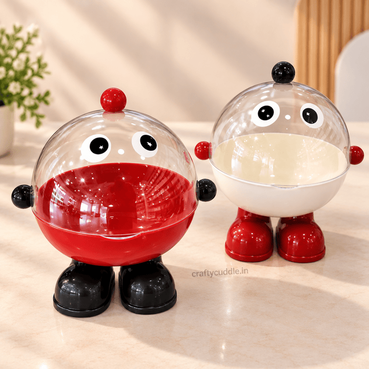 Kids Snack Bowl &amp; Food Storage ContainerDesk Organizers &amp; StorageCrafty CuddleKids Snack Bowl &amp; Food Storage ContainerWhite &amp; RedKidsBowl KidsSnackBowl CartoonBowl KidsFoodContainer SnackContainer KidsTableware FoodStorageBowl ServingBowl CuteKidsEssentials KidsGift