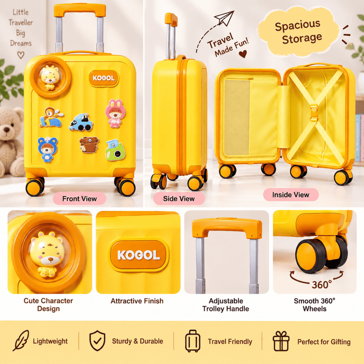 Kids Trolley SuitcaseSuitcaseCrafty CuddleKids Trolley Suitcase