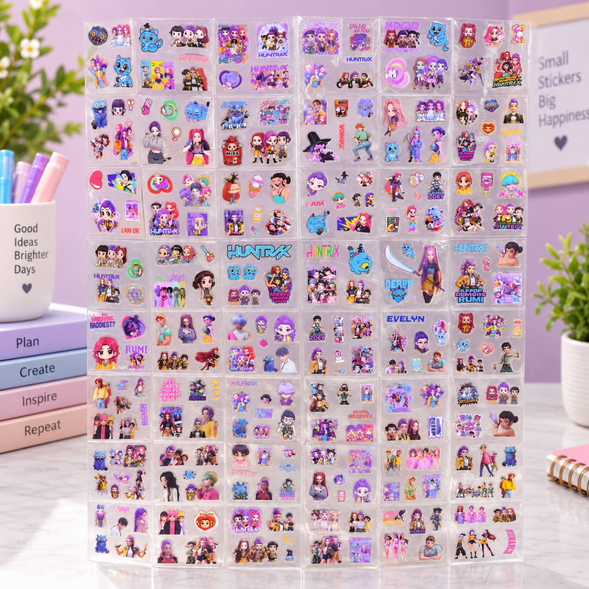 Korean Kawaii Sticker PackstickersCrafty CuddleKorean Kawaii Sticker PackBlueDecorative StickersKawaii stickers