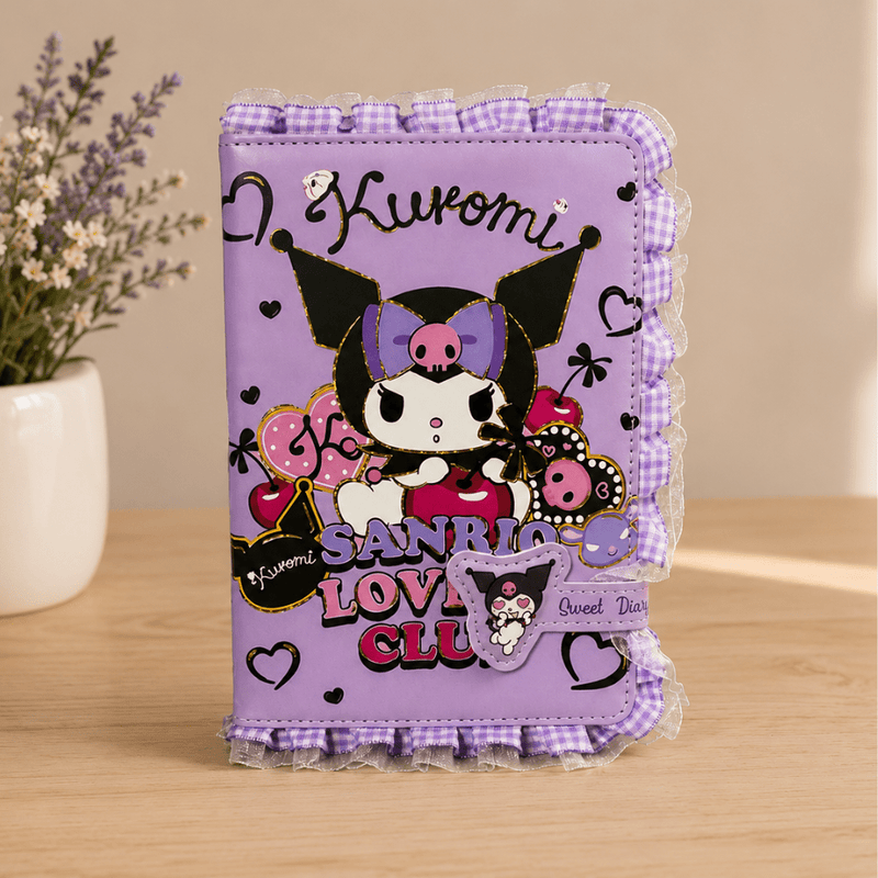 Kuromi Sweet Diary with Magnetic Closure
