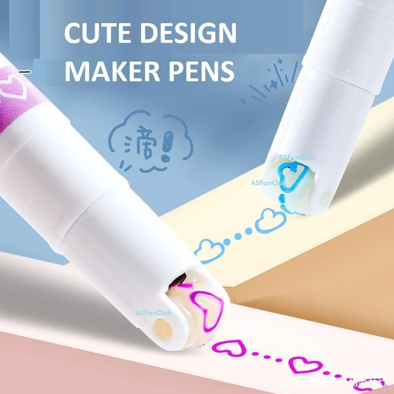 🖋️ Linear Roller Color Pens – Vibrant 6 - Pack!CRAFTY CUDDLE🖋️ Linear Roller Color Pens – Vibrant 6 - Pack!Linear Pen