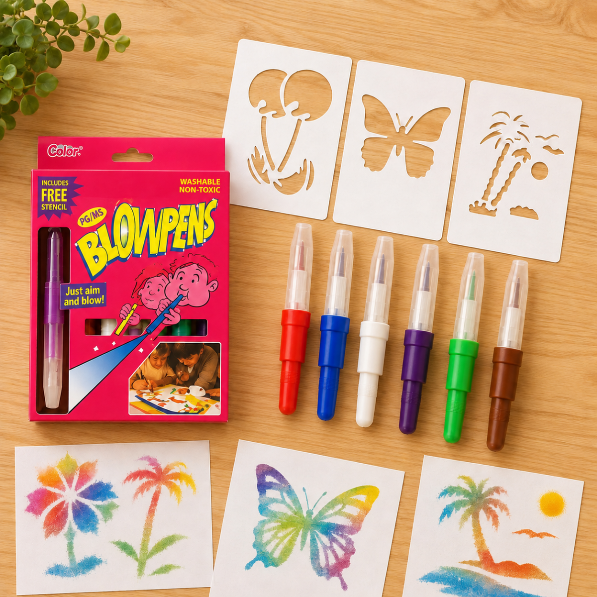 Magic Blow Pen Art SetCrafty CuddleMagic Blow Pen Art SetBlow Pen