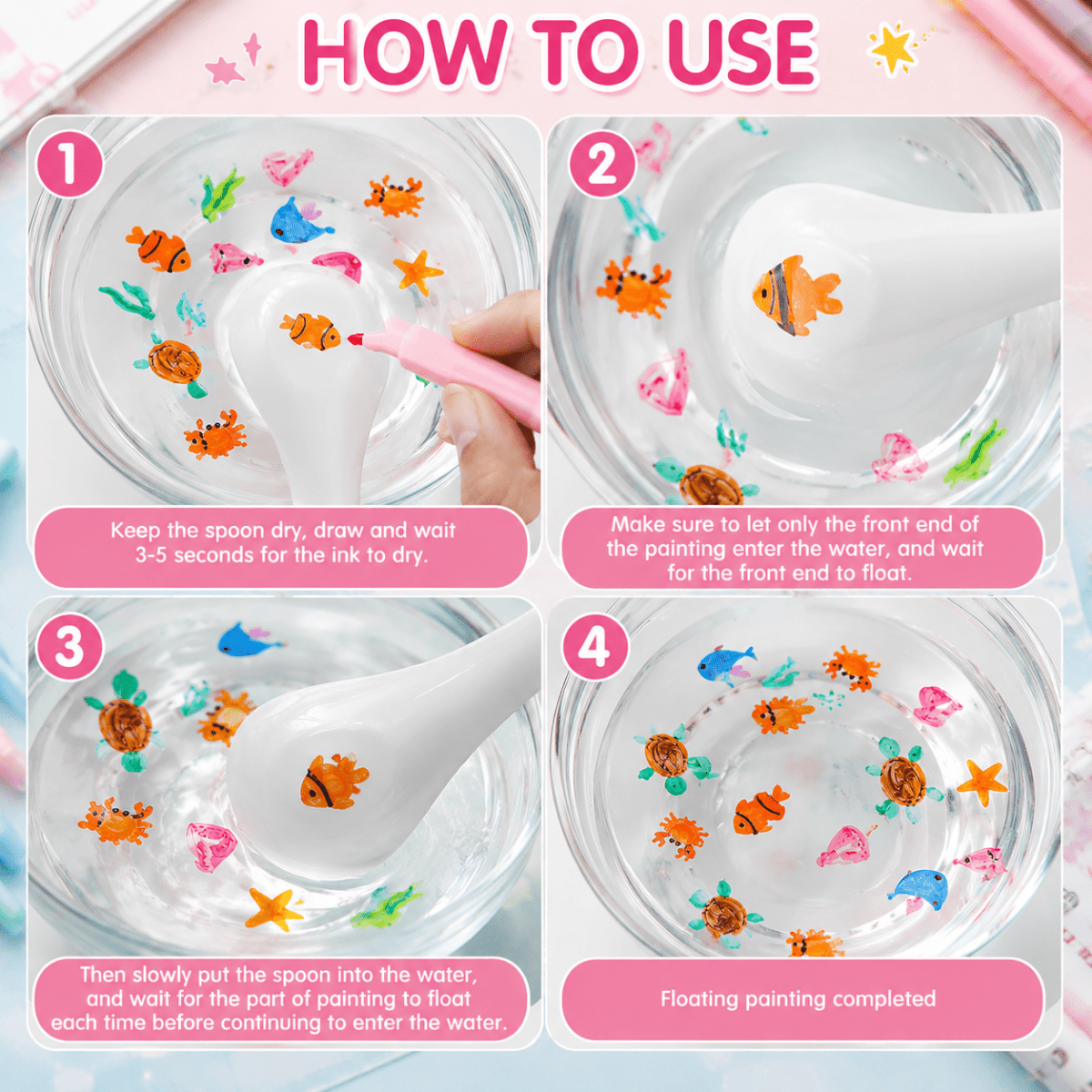 Magic Floating Pens SetCrafty CuddleMagic Floating Pens SetFloating pens