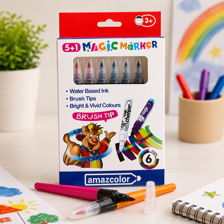 Magic Markers – Pack of 6Color-Changing Magic Markers – Pack of 6Crafty CuddleMagic Markers – Pack of 6Magic Markers6 pack magic markerscolor change pens