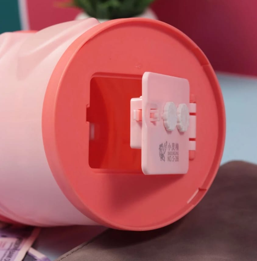 Unicorn Piggy Bank with Visible Locker – Cute and Secure Savings Box for Kids
