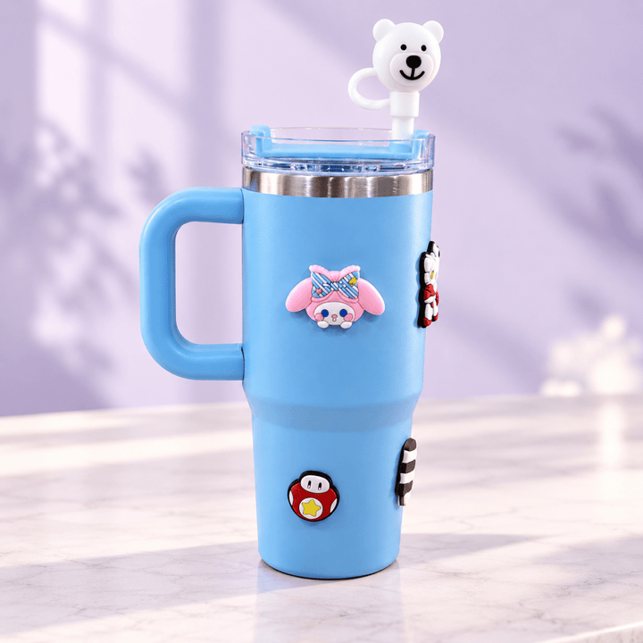 Mini Cartoon TumblerTumblersCrafty CuddleMini Cartoon TumblerBlue