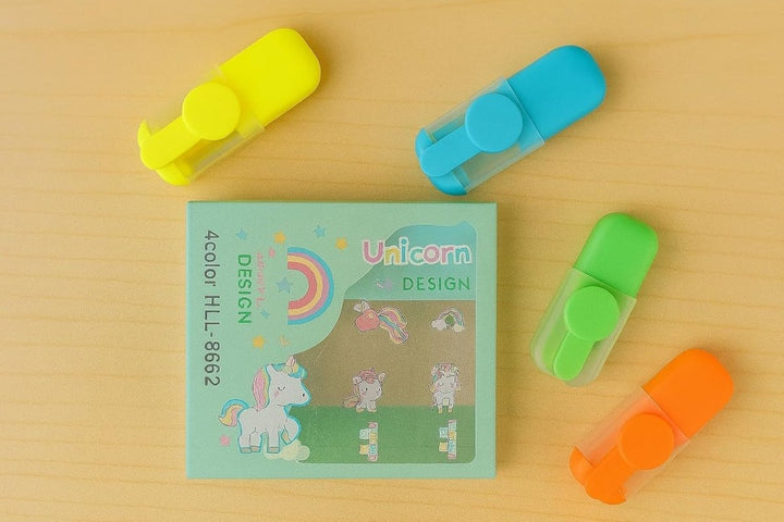 Mini Pastel Highlighter Pack of 4Pack of smooth highlightersCRAFTY CUDDLEMini Pastel Highlighter Pack of 4Sky Bluebacktoschoolsuppliesbulletjournaladdict