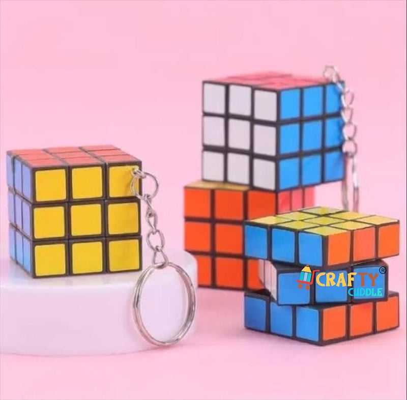Mini Rubik’s Cube Keychain