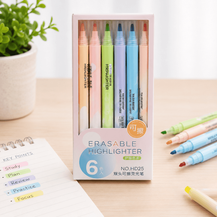 Neon Erasable HighlightersNeon Erasable penCrafty CuddleNeon Erasable HighlightersErasable Highlighters
