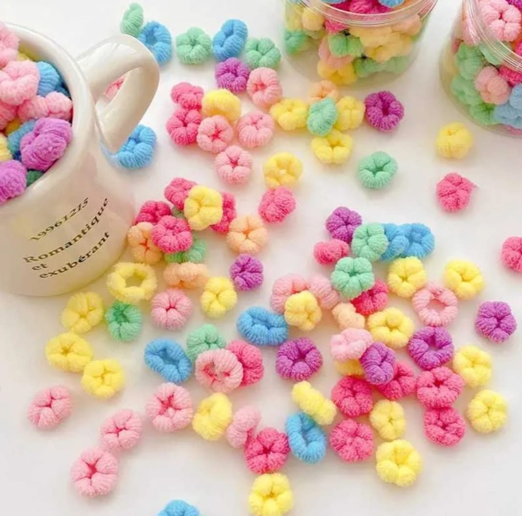 🌸 Pastel Bliss Hair Rubber Bands – Pack of 75! 🌸 - CRAFTY CUDDLE🌸 Pastel Bliss Hair Rubber Bands – Pack of 75! 🌸product_type  for kids