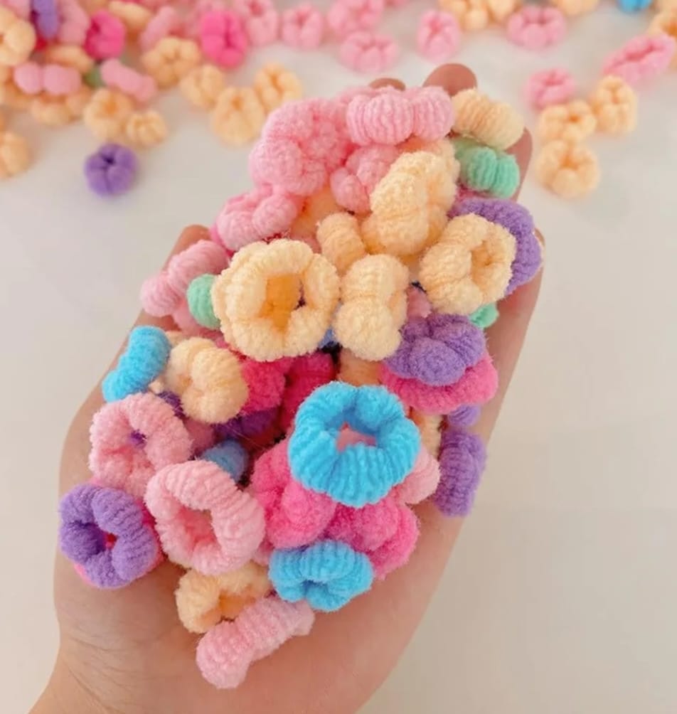 🌸 Pastel Bliss Hair Rubber Bands – Pack of 75! 🌸 - CRAFTY CUDDLE🌸 Pastel Bliss Hair Rubber Bands – Pack of 75! 🌸product_type  for kids