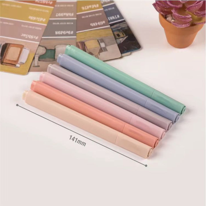Pastel Perfection – Pack of 6 HighlightersPack of smooth highlightersCrafty CuddlePastel Perfection – Pack of 6 HighlightersPastel Highlightersaesthetic stationeryback to school