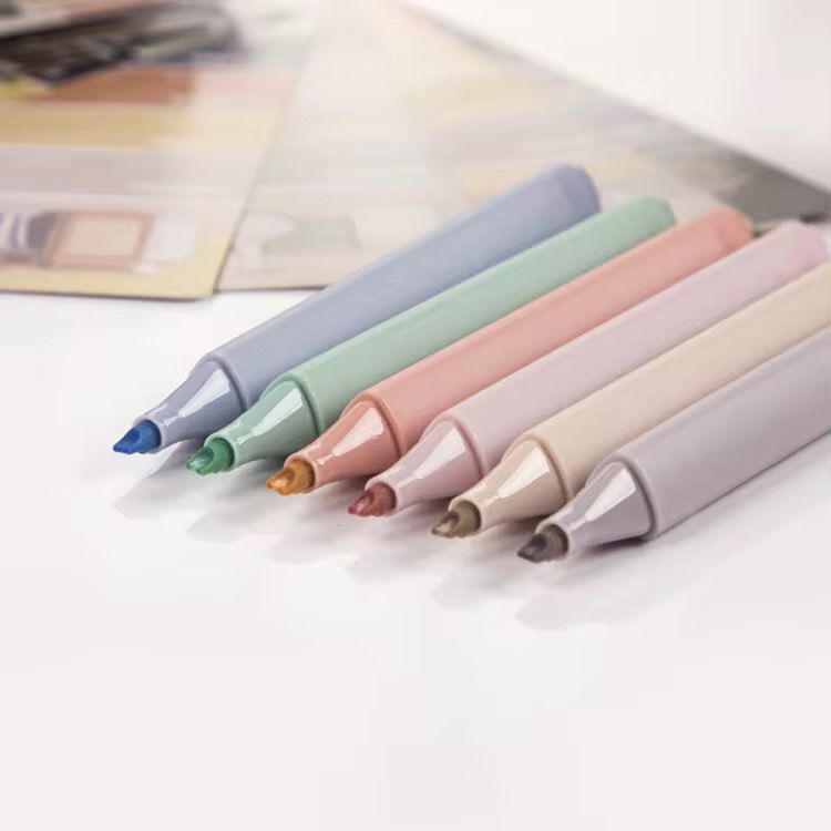 Pastel Perfection – Pack of 6 HighlightersPack of smooth highlightersCrafty CuddlePastel Perfection – Pack of 6 HighlightersPastel Highlightersaesthetic stationeryback to school