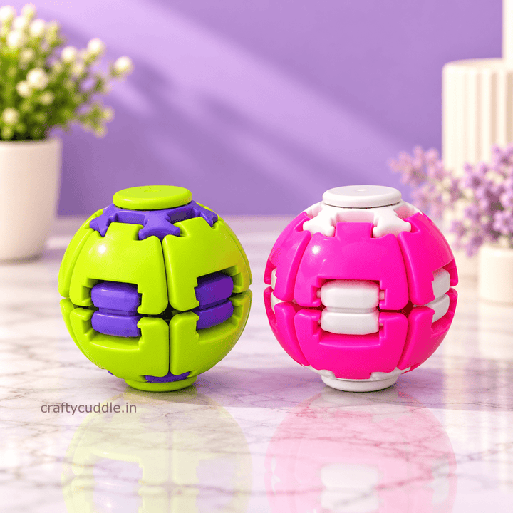 Press Fidget Ball Puzzle Toy for KidsKids Toys > Fidget &amp; Sensory ToysCrafty CuddlePress Fidget Ball Puzzle Toy for Kids