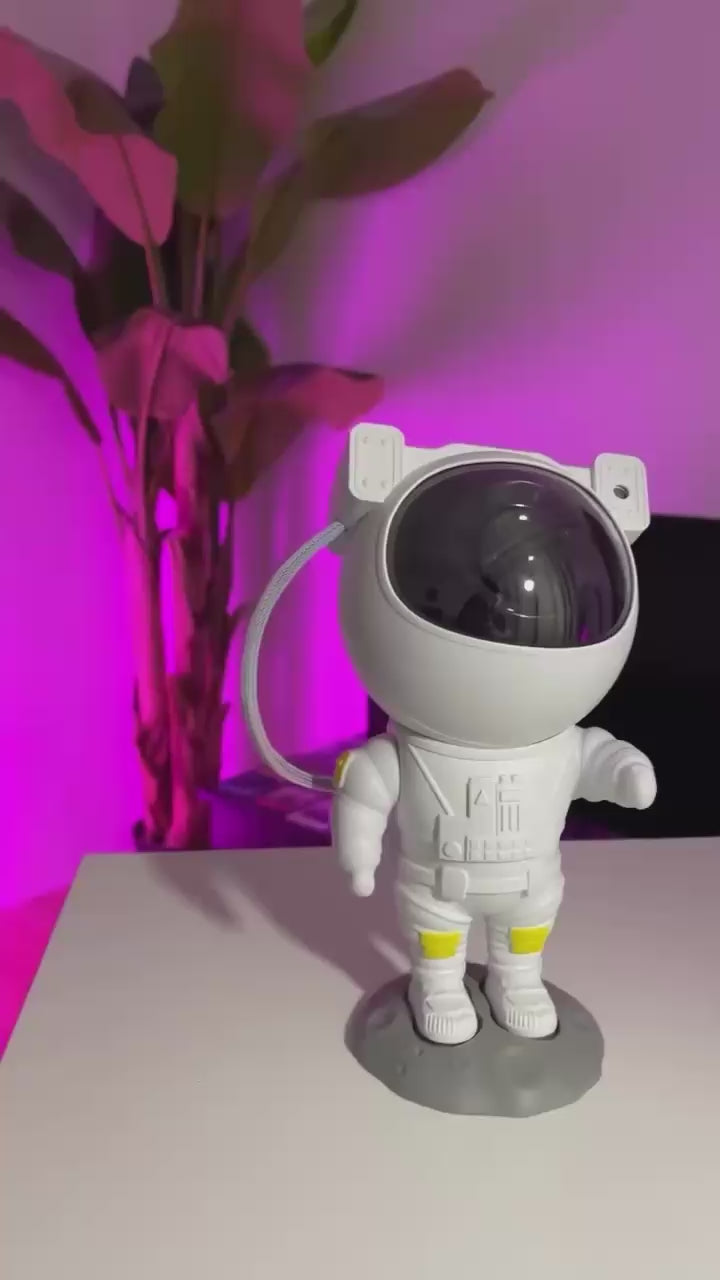 Astronaut Colorful Galaxy Projector