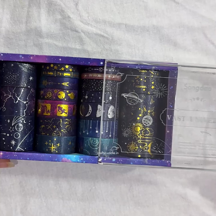 Washi Tape – 20 pcs Vast Universe Series