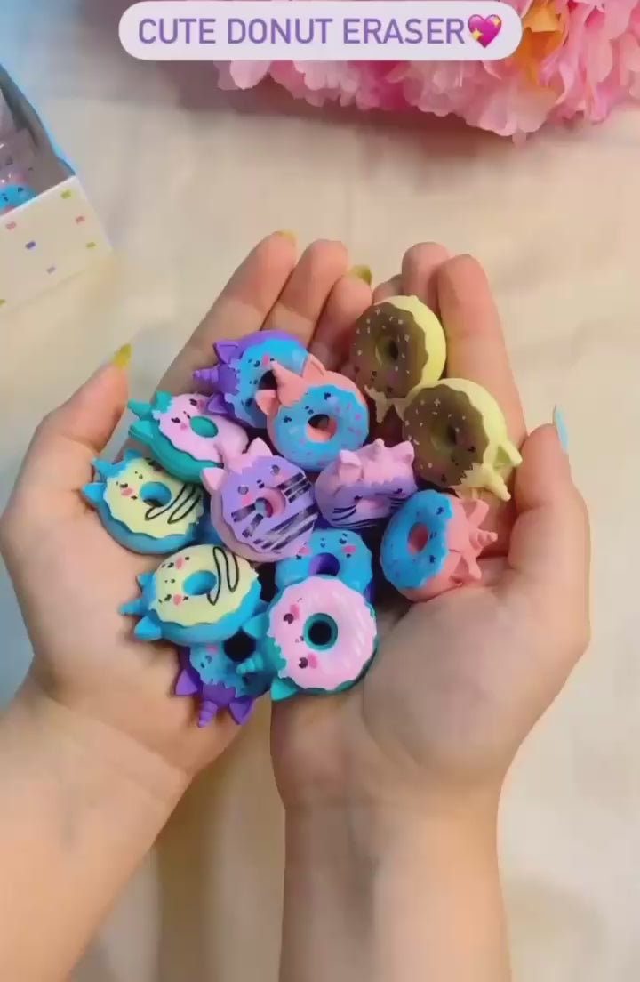 Sweet &amp; Squishy Donut Erasers
