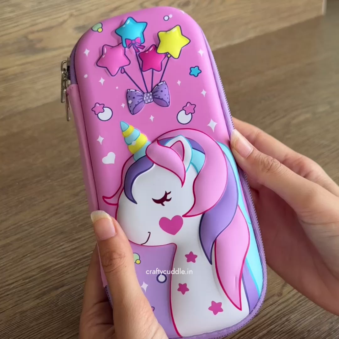 Magical Unicorn 3D Pencil Case