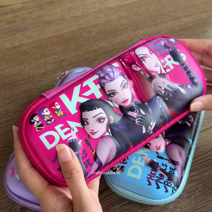Trendy Girls EVA Pencil Pouch