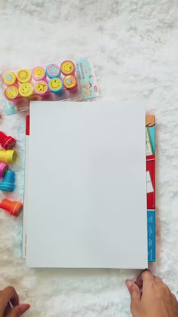 Emoji Smiley Face Stamps