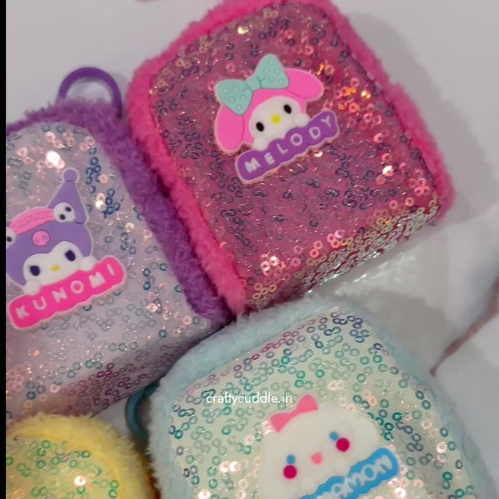 Mini Sequin Coin Pouch for Kids