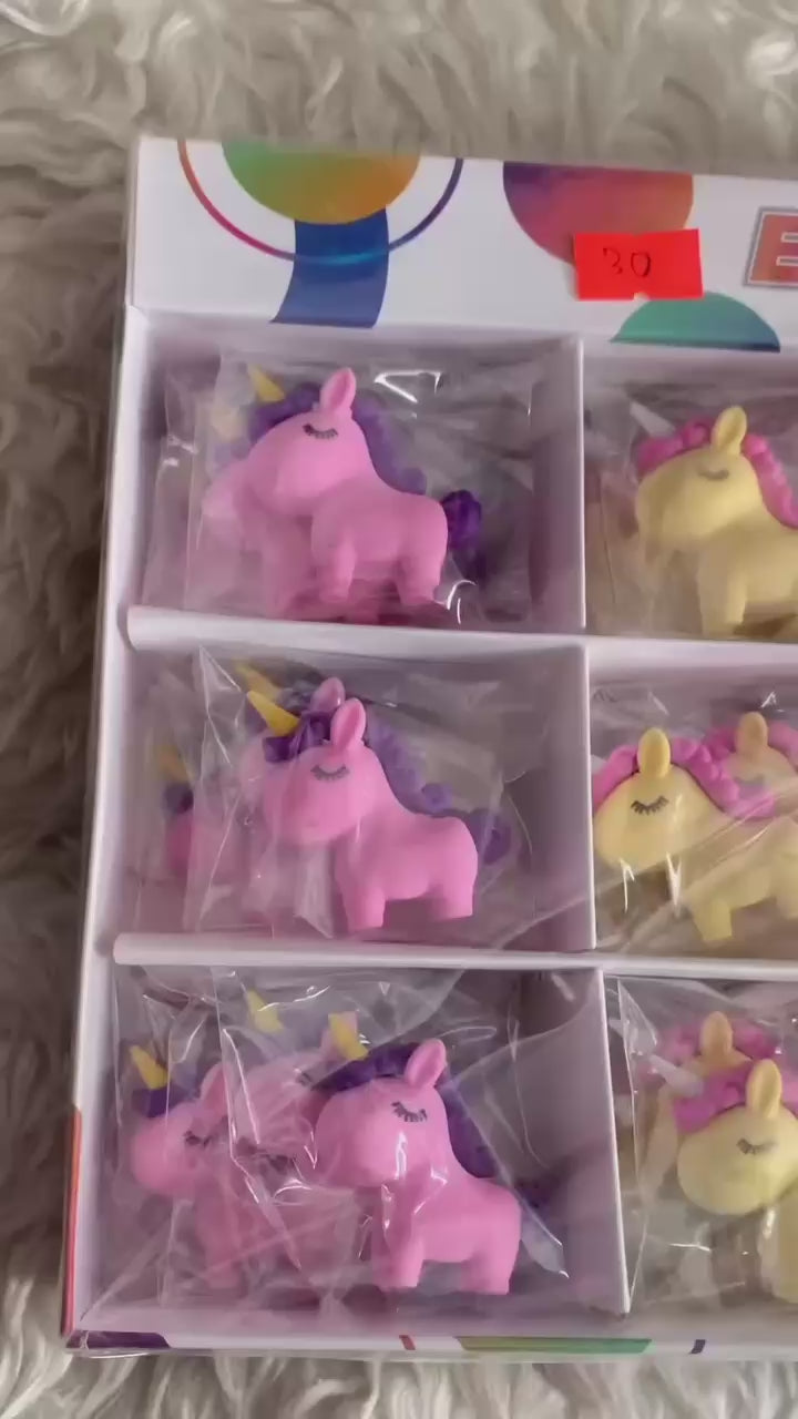 Magical Unicorn Erasers 🦄✨