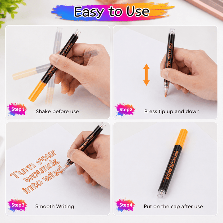 ShimmerLine Double Ink MarkersCrafty CuddleShimmerLine Double Ink MarkersOutline Pen
