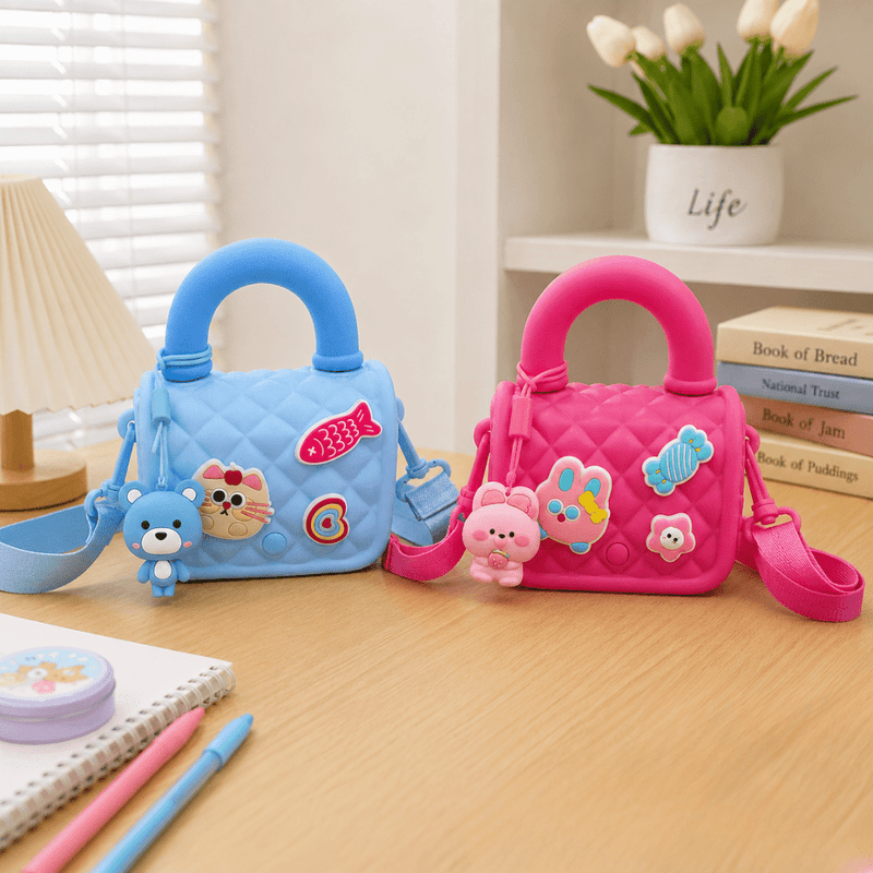 Silicone Mini Crossbody Bag for Kids