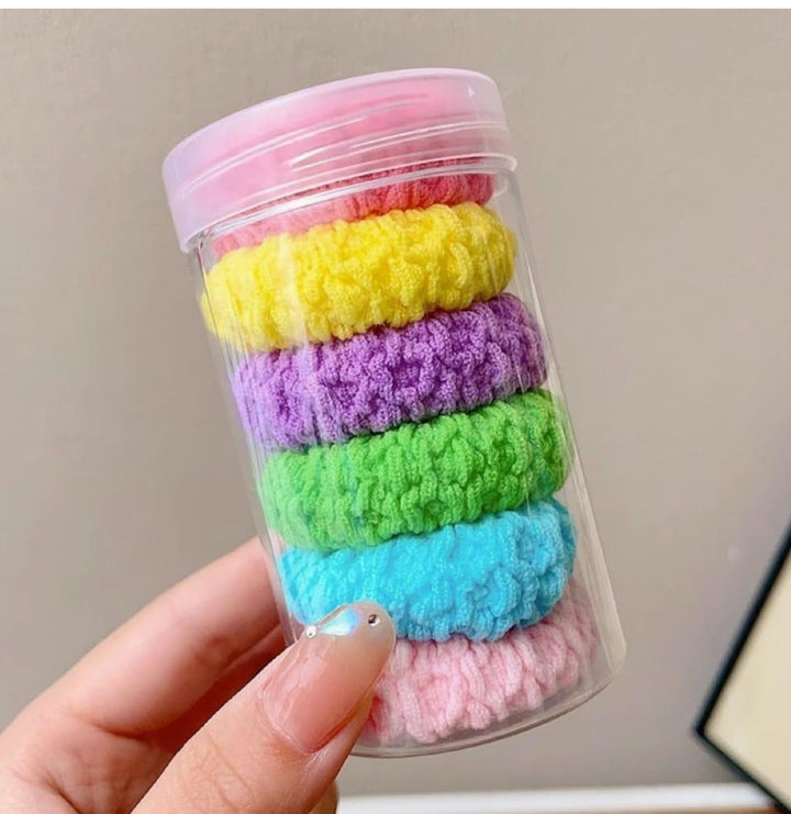 🌈 Soft &amp; Stretchy Hair Ties – No Damage, All Style! 🎀✨ - CRAFTY CUDDLE🌈 Soft &amp; Stretchy Hair Ties – No Damage, All Style! 🎀✨product_type  for kids